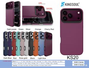 Funda Protectora Antideslizante y Antigolpes con Borde Elevado para Cámara, para Samsung Serie A y S, Venta al Por Mayor - Product Image 1