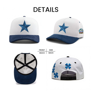 Aung Vương Miện Bóng Chày Chuyên Nghiệp Hat Nhà Sản Xuất OEM Tùy Chỉnh Thiết Kế Riêng Của Bạn Logo Hai Tone Cong Mũ Bóng Chày - Product Image 2