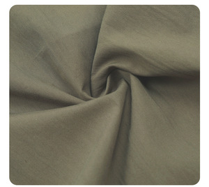 Pantalon cargo parachute décontracté unisexe en toile coupe droite fuselée à chevilles, avec taille à cordon et détail plissé, coupe streetwear, coupe-vent - Product Image 2