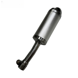 Escape para Motocicleta, Tubo de Escape de Acero para Motocicleta Todoterreno con Carcasa de Silenciador de Aluminio, Accesorio para Moto - Product Image 4