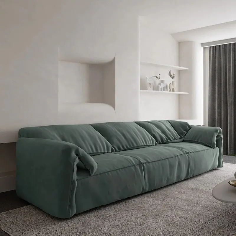 Home Designer 3-Sitzer Modular Comfort Sofa Set Möbel Moderne italienische Luxus Schnitts ofa Stoff Leder Wohnzimmer Sofas