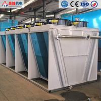 Système de refroidissement à sec extérieur 50~500KW avec moteur et pompe intégrés, composants essentiels pour l'industrie