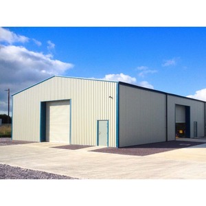 Edificio Prefabricado de Estructura de Acero, Galpón para Taller de Procesamiento de Alimentos, Bodega con Estructura de Acero, <span class=keywords><strong>Tinglado</strong></span> - Product Image 4