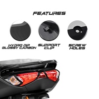 Accessoires de moto en gros pour Yamaha Nmax 155 125 couvercle de feu arrière de moto