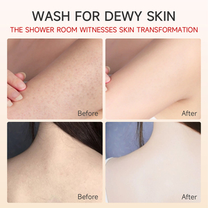 Gel douche hydratant aux pétales de marque privée éclaircissant blanchissant naturel gel douche aux pétales - Product Image 5