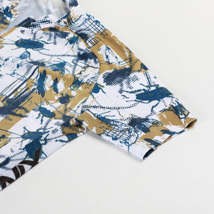 Stylish Printed Windproof Bike Riding Shorts with 3D Shock <b>Pad</b> Anti-slip Details Lightweight Breathable for Unisex Casual Riding - Product Image 3