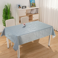 Nappe Rectangulaire RNPT en Tissu Plume Dégradé Bleu Foncé Style Bohème – Fabrica De Manteles De Mesa