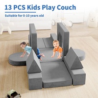 JYM Ensemble de canapés pour enfants personnalisés Canapé multifonctionnel jeu éducatif modulaire segmenté pour garçons et filles