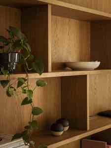 Muebles de Cocina Modernos de Estilo Europeo con Mesa Plegable y Cajones de Almacenamiento - Product Image 4