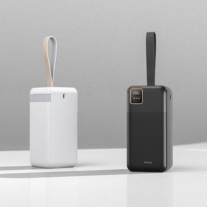 2025 mới đến công suất cao ngân hàng điện cầm tay hai <span class=keywords><strong>USB</strong></span> Loại C sạc cổng 2A công suất đầu ra 50000mAh Điện thoại công suất sạc - Product Image 4