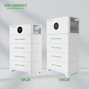 GSL 에너지 올인원 쌓을 수 있는 5kWh 배터리 5kVA 하이브리드 그리드 인버터 태양열 저장 전력 시스템 LiFePO4 배터리 가정용 - Product Image 5