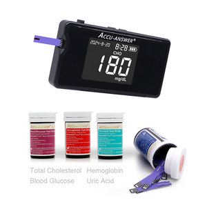 ACCU-ANSWER HB01 <strong>Hemoglobin</strong> <strong>Test</strong> <strong>Strips</strong> 25 <strong>Strips</strong> Medical Grade Accurate HB Meter Refills for Home Clinic Anemia <strong>Test</strong> Monitor - Product Image 4