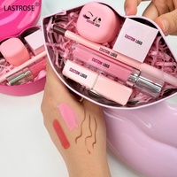 Coffret Cadeau Maquillage Lèvres 5-en-1 en Gros : Crayon à Lèvres, Gloss, Baume, Masque et Kit Soin des Lèvres – Boîte Mignonne en Forme de Lèvres pour Femme
