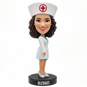 Tùy Chỉnh Dễ Thương Vui Hình Dạng Bobblehead Mô Phỏng Bác Sĩ Trang Trí Mùa Xuân Thiết Kế Nhựa Thủ Công Mỹ Nghệ Cho Siêu Căng Thẳng Cứu Trợ Kinh Doanh Quà Tặng - Product Image 3
