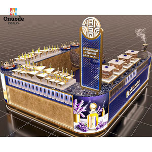 ซุ้มคีออสค์สำหรับร้านค้าปลีกแบบกำหนดเอง เป็นมิตรกับสิ่งแวดล้อม ทนทาน คุณภาพสูง พร้อมไฟ LED สำหรับจัดแสดงสินค้าในห้างสรรพสินค้า - Product Image 2