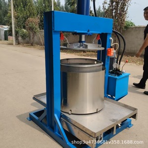 Extractor de Jugo Hidráulico de Acero Inoxidable de un Solo Cilindro, Alta Rigidez, para Procesamiento de Frutas y Verduras - Product Image 4