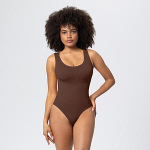 Shaper de corps complet mince pour femmes grande taille - Sans couture, antibactérien, teintant l'abdomen, liftant les hanches, raffermissant post-partum - Product Image 6