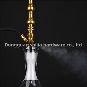 Narghilè Esclusivo Transfrontaliero Modello <span class=keywords><strong>Venus</strong></span> a Forma di Stella, Narghilè Portatile Semplice con Tubo in Silicone da 1,5m e Borsa con Manico da 30cm - Product Image 3