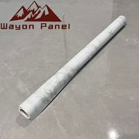 Papier peint vinyle gris effet marbre Wayon, décoration murale 3D pour la maison, autocollant vinyle pour papier peint, papier peint 3D pour salon