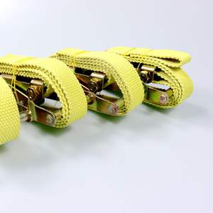 สายรัดรอกเก็ตพร้อมหูเกี่ยวแบบอลูมิเนียม รับน้ำหนักได้ 16500 ปอนด์ สายรัดแข็งแรง ทนความร้อนสูง สำหรับรถบรรทุกและขนส่งสินค้า - Product Image 5