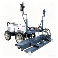 Robot de nivellement laser à faible taux de défaillance, machine pratique pour le nivellement des sols en béton sur chantier