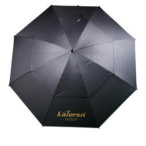 Paraguas de Golf Automático Passen de 30 Pulgadas, Doble Capa, 8 Varillas Reforzadas Resistentes al Viento, Diseño Recto, Rojo/Azul/Negro NC - Product Image 5