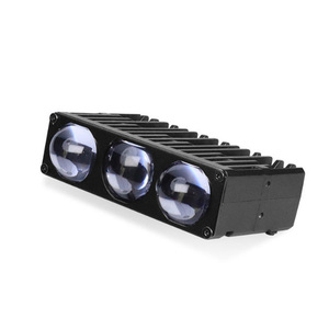 ไฟสปอร์ตไลท์ LED สีเหลืองขาว 9-16V <span class=keywords><strong>U89</strong></span> พร้อมเลนส์โปรเจคเตอร์ 3 เลนส์ ไฟสปอร์ตไลท์เสริมสำหรับกระจังหน้า ไฟตัดหมอก - Product Image 4