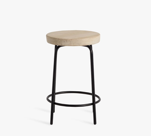 Versatile Wooden Ottoman Stool Modern Design for Relaxation & <b>Footrest</b> for Living Room Bedroom & Entry School - Product Image 3