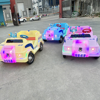 Nouvelle voiture tamponneuse lumineuse pour enfants et adultes, jouet à roulettes avec lumière LED, télécommande, batterie, équipement de parc d'attractions