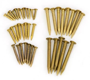 10mm 15mm 18mm 21mm 26mm 35mm de cobre puro <span class=keywords><strong>uñas</strong></span> redondo pequeño cobre <span class=keywords><strong>uñas</strong></span> de tambor de bisagra de muebles de clavos de oro negro - Product Image 1