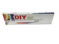 Kits de Peinture par Numéros DIY Paysage Champêtre Classique Fleurs Prix de Gros Sans Cadre pour Décoration de Salon