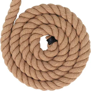 HH Super Soft Twisted Strong Swings Chew Toy Recycled 6Mm 8Mm Braided Cotton Cord