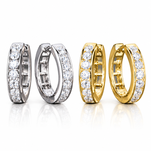 Orecchini a Cerchio Geometrici per Donne, Accessori per Orecchie Semplici per Uso Quotidiano - Product Image 5