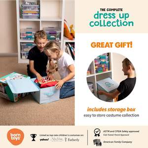 Collection de costumes d'habillage <span class=keywords><strong>pour</strong></span> enfants Déguisements d'enfants <span class=keywords><strong>pour</strong></span> jouer à faire semblant et jeux d'habillage de princesse <span class=keywords><strong>pour</strong></span> filles - Product Image 5