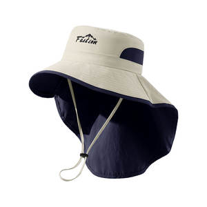 Chapeau de pêcheur de voyage pour bébé pas cher enfants Sport protection <span class=keywords><strong>UV</strong></span> <span class=keywords><strong>casquette</strong></span> de pêche <span class=keywords><strong>anti</strong></span>-soleil enfants chapeau seau - Product Image 3