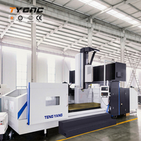 Mesin Penggilingan CNC Gantry Pabrik China GMC3220 BT50 1800X3000MM Kontrol GSK Pusat Pemesinan Tugas Berat