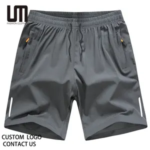 Logo personalizzato Liu Ming 2024 estate nuovi pantaloni Casual da uomo traspirante ad asciugatura rapida di seta di ghiaccio taglie forti pantaloncini sportivi 8XL