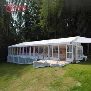 Carpa Grande Blanca para Bodas, Fiestas y Eventos al Aire Libre, con Capacidad para 200, 300, 500 y 800 Personas - Product Image 1