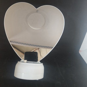 ABS ubs ricarica matrimonio luce a LED personale per bambini regalo casa cornice per foto specchio <span class=keywords><strong>magico</strong></span> a forma di cuore - Product Image 6