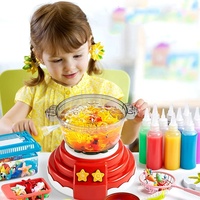 Mainan hadiah anak ulang tahun festival anak, mainan c dengan mesin Pot panas DIY peri buatan tangan memasak pura-pura