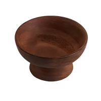Boîte à bijoux vintage légère en bois avec base ronde, décorative, luxueuse, personnalisable avec logo, idéale comme cadeau