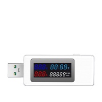 KWS-V30 Monophasé 120W USB Testeur Chargeur Détecteur Écran Couleur Voltmètre Ampèremètre