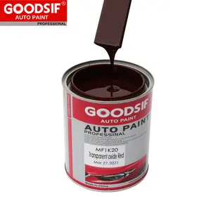 GOODSIF绘画1K 2k混合碳粉底涂层丙烯酸汽车油漆和钻石透明涂层修整