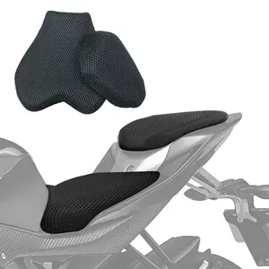 Realzion Ademend Motorfiets Zitkussen Cover Regendicht Zadel Stoelhoezen Voor Yamaha YZF-R3 YZF-R15