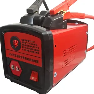 12v Car Jump Starter with Air Pump Inflator Multifunctional Emergency Vehicle Starting Power Supply with LED Light OEM