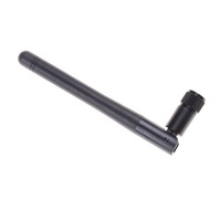 Antena de Terminal de Cobre con Polarización Vertical Giratoria de 2.4GHz y 5GHz para Conector Macho, Impermeable IP65, Ganancia de 2.5dBi