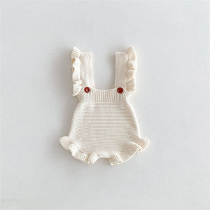 1 pz abito in cotone a coste con etichetta personalizzata autunno inverno vestiti per neonati e neonati pantaloni Top ragazze Set due pezzi - Product Image 1