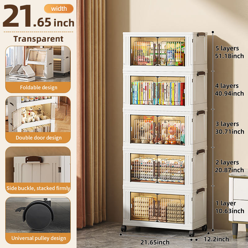 Transparente 55cm-Plegable
