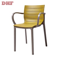 DHF Moderne Simple Nouvelle Conception En Plastique Chaise de Patio