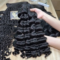 Venta al por Mayor de Cabello Birmano 100% Sin Procesar, Rizo Pixie, Trama SDD 15A, Cabello Humano Camboyano Virgen Doblemente Estirado en Paquetes